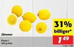 Nah&Frisch Zitronen Angebot