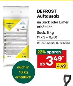 Lagerhaus Defrost auftausalz Angebot