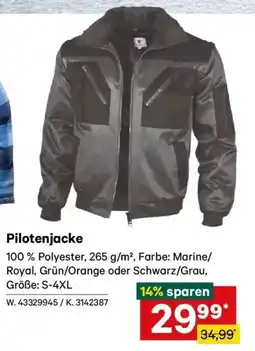 Lagerhaus Pilotenjacke Angebot
