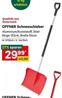 Lagerhaus Offner schneeschieber Angebot