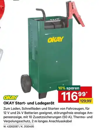 Okay start- und ladegerät