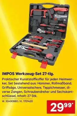 Lagerhaus Impos werkzeug-set 27-tlg. Angebot