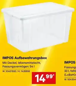 Lagerhaus Impos aufbewahrungsbox Angebot