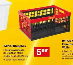 Lagerhaus Impos klappbox Angebot