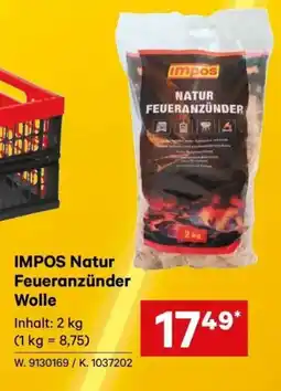 Lagerhaus Impos natur feueranzünder Angebot