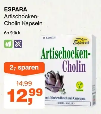 Prokopp Espara artischocken- cholin kapseln Angebot
