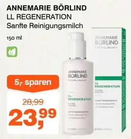 Prokopp Annemarie börlind ll regeneration sanfte reinigungsmilch Angebot