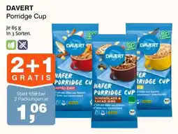 Prokopp Davert porridge cup Angebot
