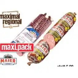 Maximarkt Pöndorfer, Kaminstangerl, Wiener oder Holzhacker Maximarkt Angebot