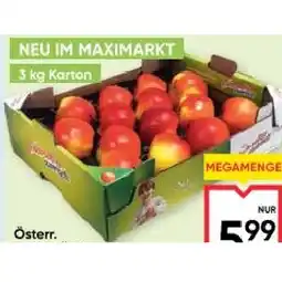 Maximarkt Österr. Bonita Äpfel Maximarkt Angebot