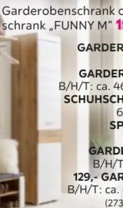 Mömax Garderobenschrank Funny M Angebot