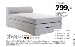 Mömax Boxspringbett FLEXI II Angebot