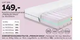 Mömax Komfortschaummatratze PREMIUM SINUS Angebot
