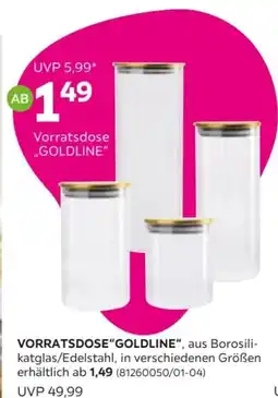 Mömax Vorratsdose GOLDLINE Angebot
