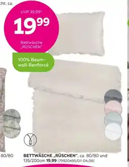Mömax Bettwäsche RÜSCHEN Angebot