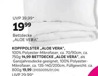 Bettdecke ALOE VERA