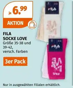 Müller Fila socke love Angebot