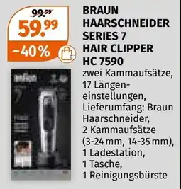 Müller Braun haarschneider series 7 hair clipper Angebot