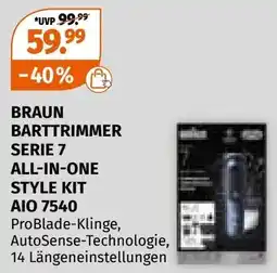 Müller Braun barttrimmer serie 7 all-in-one style kit Angebot