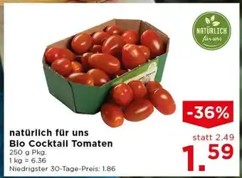 Natürlich für uns Bio Cocktail Tomaten