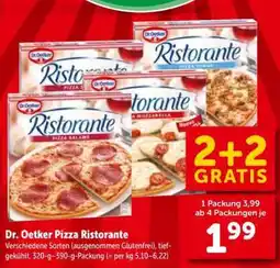 Interspar Dr. Oetker Pizza Ristorante Angebot