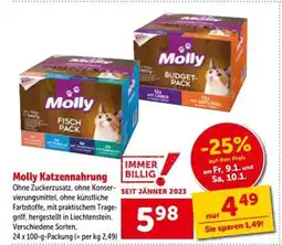 Interspar Molly Katzennahrung Angebot