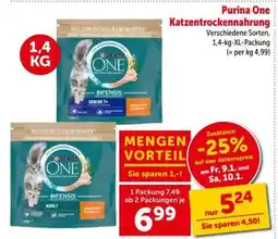 Interspar Purina One Katzentrockenahrung Angebot