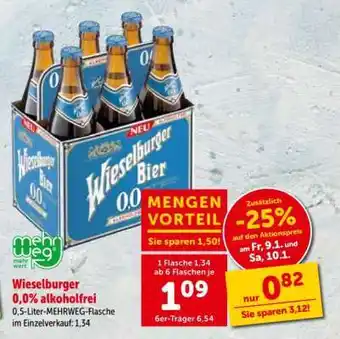 Wieselburger 0,0% alkoholfrei