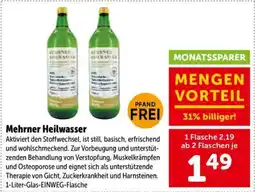 Interspar Mehrner Heilwasser Angebot