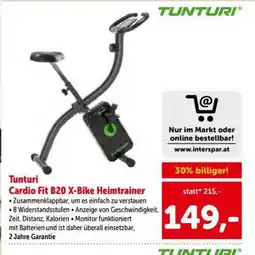 Interspar Tunturi Cardio Fit B20 X-Bike Heimtrainer Angebot