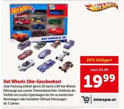 Interspar Hot Wheels 10er-Geschenkset Angebot