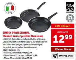 Interspar Pfanne 20 cm Angebot