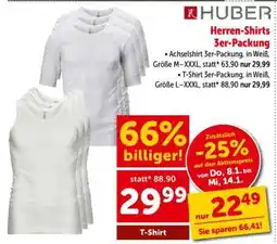 Interspar Herren-Shirts 3er-Packung Angebot