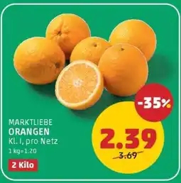 PENNY MARKTLIEBE ORANGEN Angebot