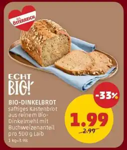 PENNY BIO-DINKELBROT Angebot