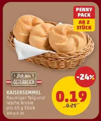 PENNY KAISERSEMMEL Angebot