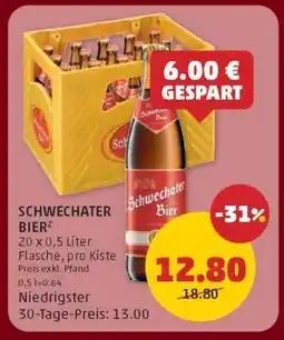 PENNY SCHWECHATER BIER² Angebot