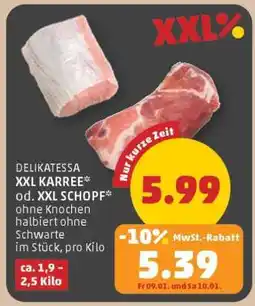 PENNY XXL KARREE od. XXL SCHOPF Angebot