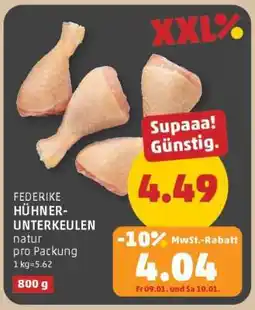 PENNY FEDERIKE HÜHNER-UNTERKEULEN Angebot