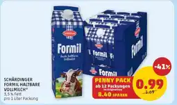 PENNY Schärdinger Formil Haltbare Vollmilch Angebot