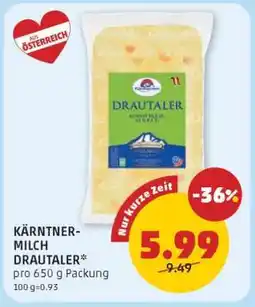 PENNY KÄRNTNER MILCH DRAUTALER Angebot