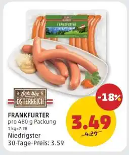 PENNY FRANKFURTER Angebot