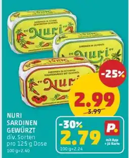 PENNY NURI SARDINEN GEWÜRZT Angebot