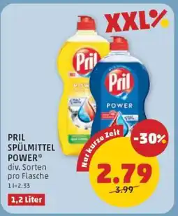 PENNY PRIL SPÜLMITTEL POWER Angebot