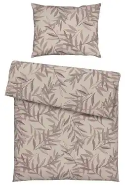 Mömax Modern Living Bettwäsche Stitched Leaves Angebot