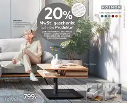 XXXLutz Koinor ECKSOFA in Chenille Beige Angebot