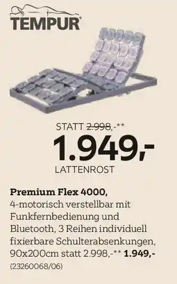 XXXLutz Lattenrost premium flex 4000 Angebot