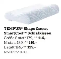 XXXLutz Tempur shape queen smartcool Angebot