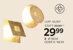 XXXLutz LED-WANDLEUCHTE Angebot