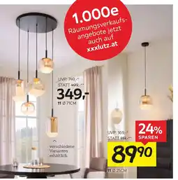 XXXLutz LED-HÄNGELEUCHTE Angebot